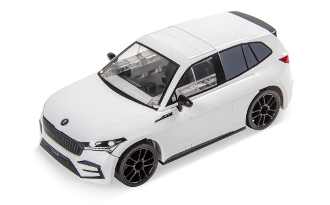 Конструктор іграшковий SKODA ENYAQ RS білий (6U00877558H)
