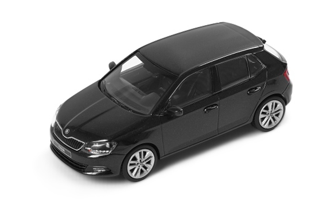 Модель Skoda Fabia NEW 1:43 black (6V6099300F9R)