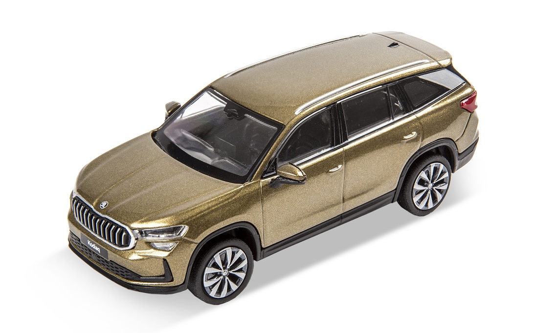 Модель Skoda Kodiaq II 1:43 gold Bronx (57H099300F8P)