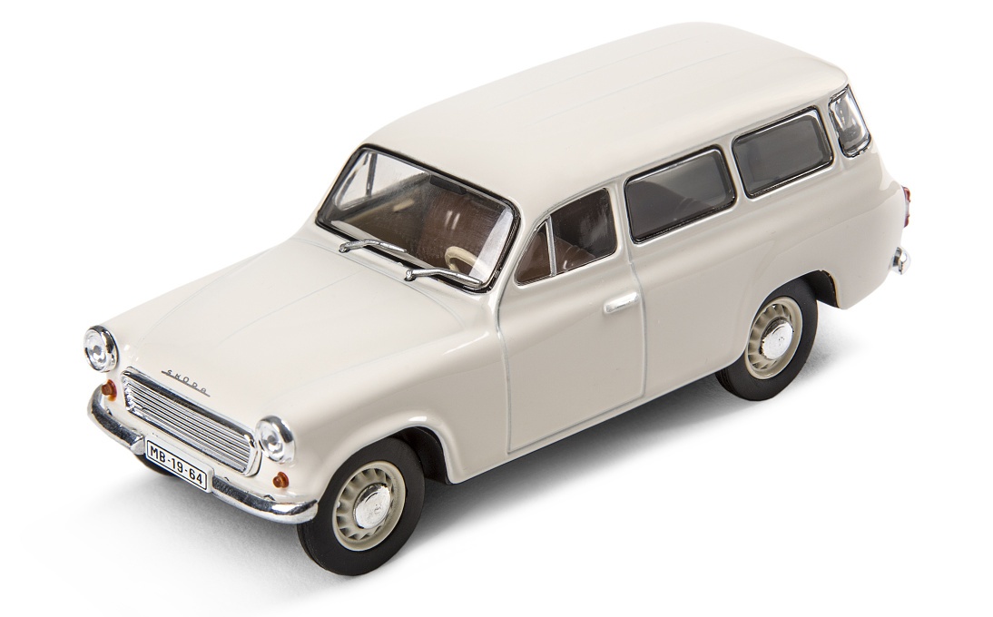 Модель SKODA 1202 (1964) 1:43 white (6U0099300K084)