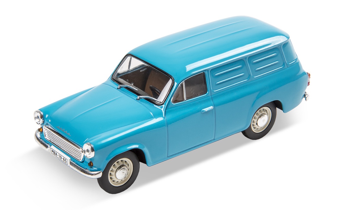 Модель Skoda 1202 (1965) 1:43 Van blue (6U0099300N287)
