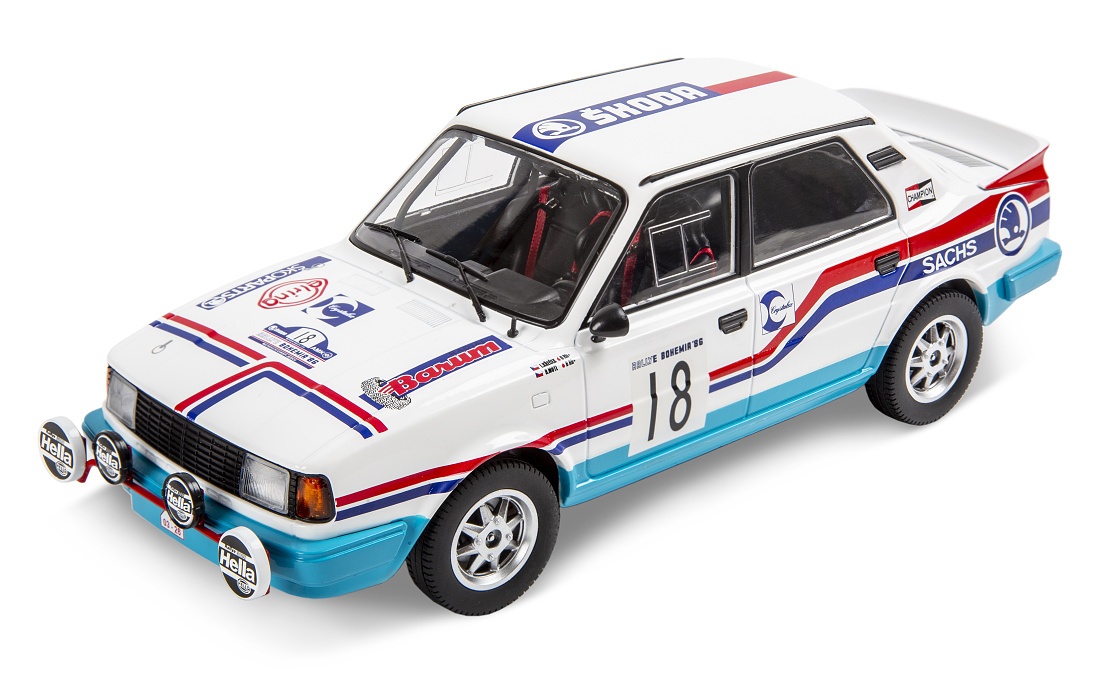 Модель Skoda 130 LR No.18 Rally Bohemia 1986 1:18 (6U0099302B)