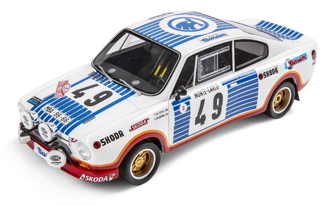 Модель Skoda 130 RS No.49 Rally Monte Carlo 1:18 (6U0099302A)