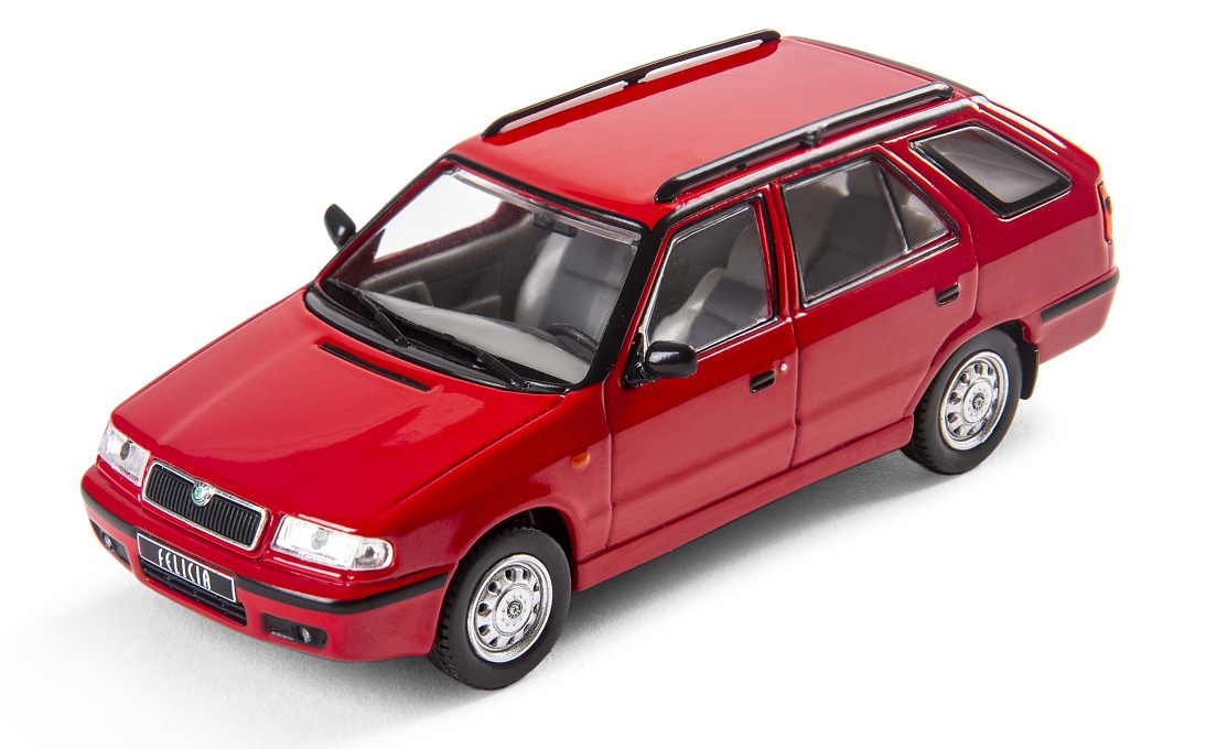 Модель SKODA Felicia FL Combi 1998 1:43 red (6U0099300R645)