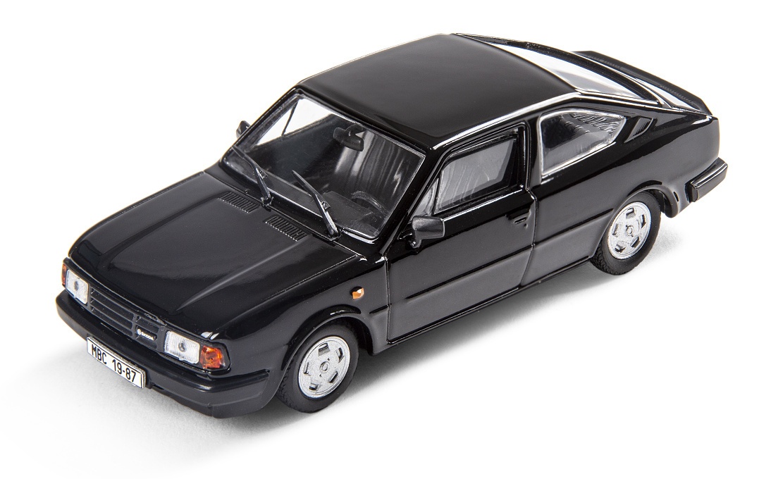 Модель Skoda Rapid 136L 1987 1:43 black (6U0099300T041)
