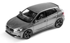 Модель Skoda Fabia A07 1:43 Graphite grey (6VA099300F7C)