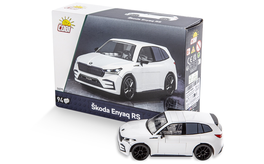 Конструктор іграшковий SKODA ENYAQ RS білий (6U00877558H) 4