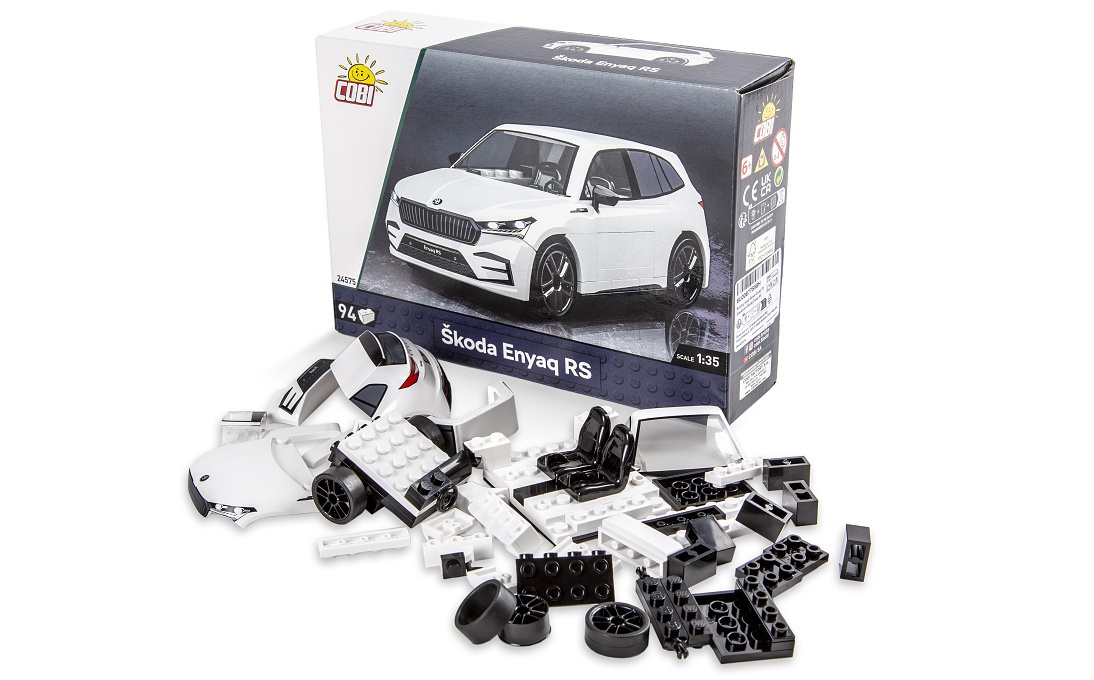 Конструктор іграшковий SKODA ENYAQ RS білий (6U00877558H) 5