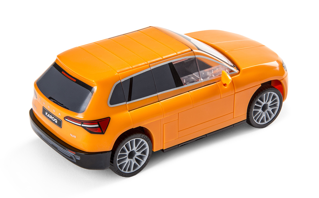 Конструктор іграшковий SKODA KAROQ помаранчевий (57A087558FSX) 2