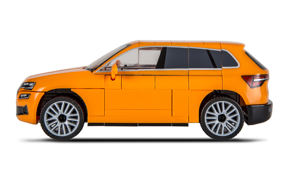 Конструктор іграшковий SKODA KAROQ помаранчевий (57A087558FSX) 3