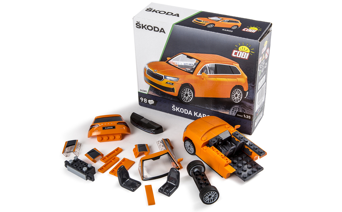 Конструктор іграшковий SKODA KAROQ помаранчевий (57A087558FSX) 4