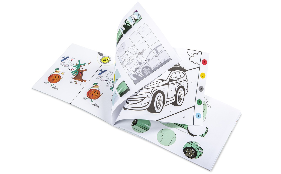 Книжка для творчості дитяча SKODA (6U0087703CL) 2
