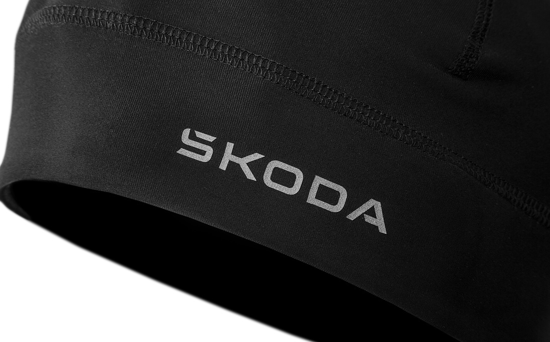Шапка лижна SKODA чорна (р-р M) (6U0084303C) 2