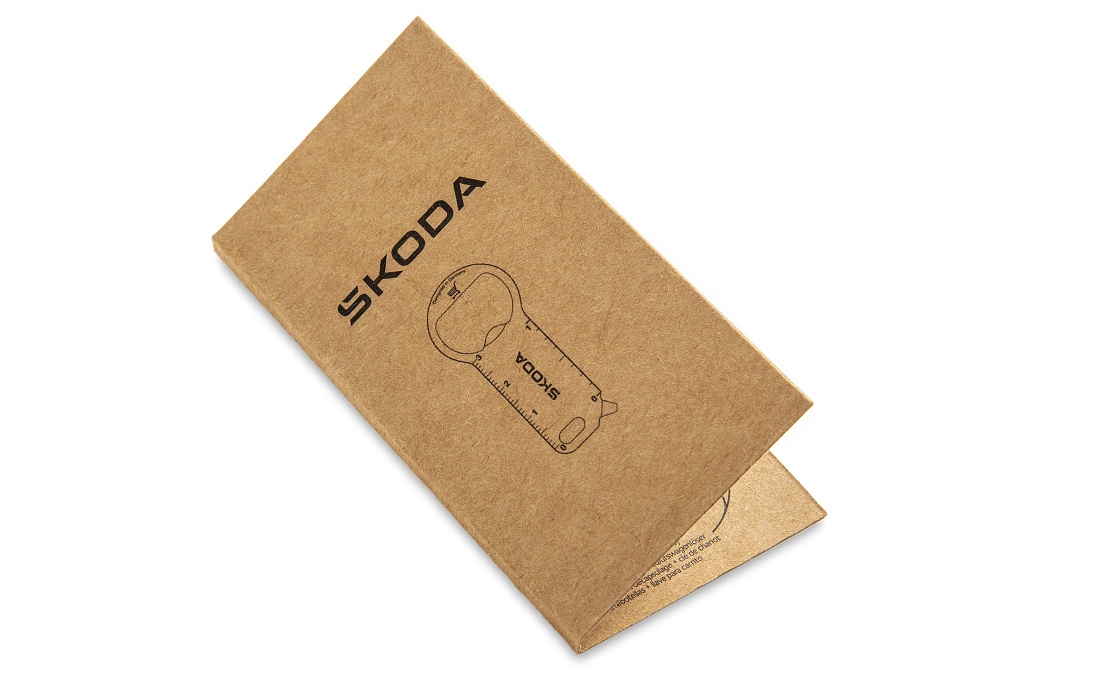 Брелок-відкривачка SKODA (6U0087013) 3