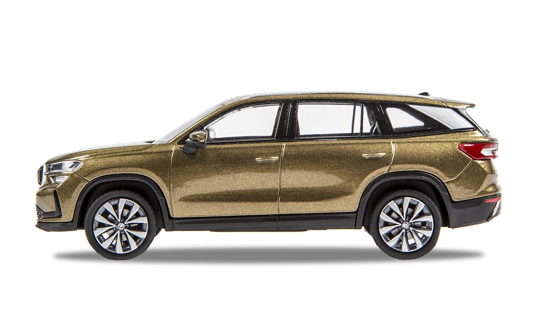 Модель Skoda Kodiaq II 1:43 gold Bronx (57H099300F8P) 2