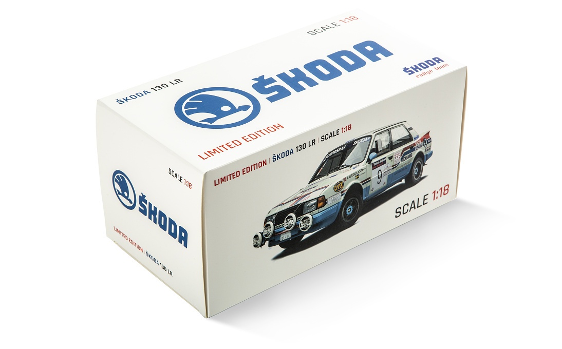 Модель Skoda 130 LR No.18 Rally Bohemia 1986 1:18 (6U0099302B) 4