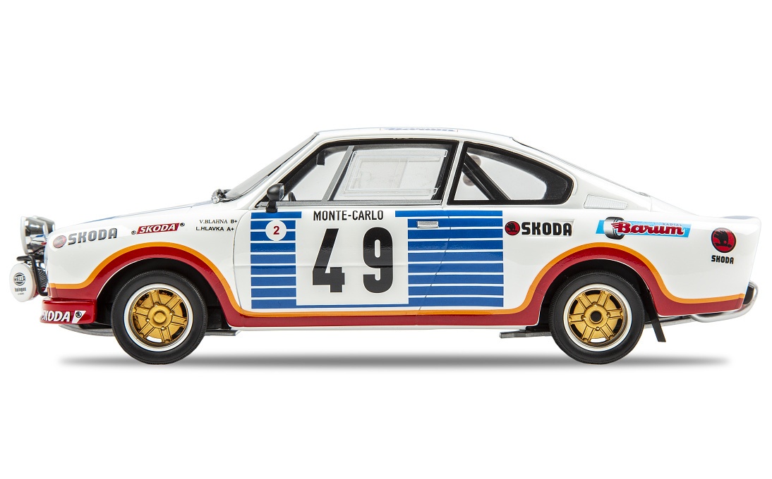 Модель Skoda 130 RS No.49 Rally Monte Carlo 1:18 (6U0099302A) 2
