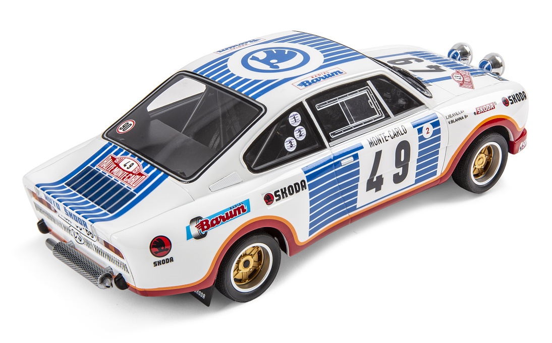 Модель Skoda 130 RS No.49 Rally Monte Carlo 1:18 (6U0099302A) 3