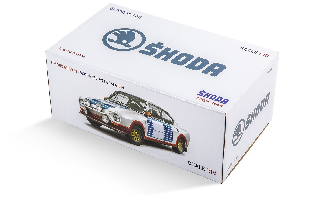 Модель Skoda 130 RS No.49 Rally Monte Carlo 1:18 (6U0099302A) 4