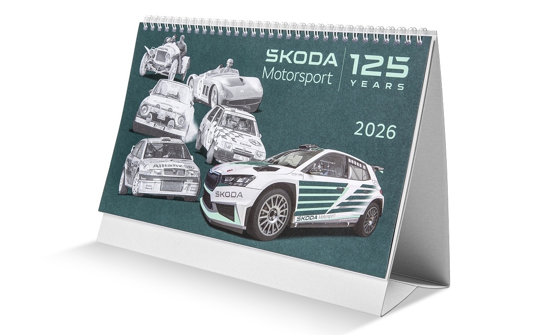 Календар SKODA Motorsport 2026 (6U0087710C) 1