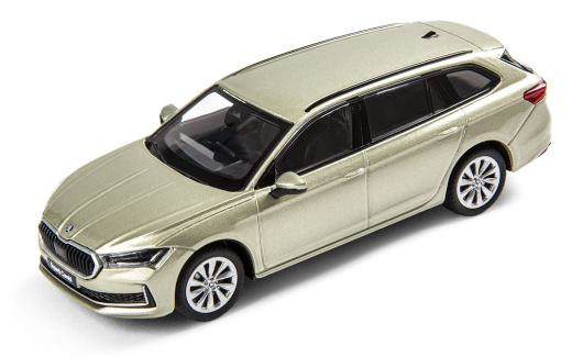 Модель Skoda Superb IV Combi 1:43 Ice Tea yellow (3P0099300R1B) 2