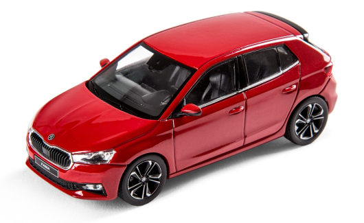 Модель Skoda Fabia A07 1:43 Velvet red (6VA099300F3P) 2