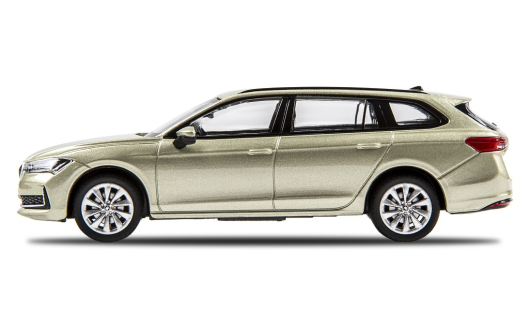 Модель Skoda Superb IV Combi 1:43 Ice Tea yellow (3P0099300R1B) 1