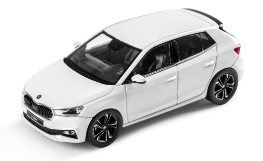 Модель Skoda Fabia A07 1:43 Moon white (6VA099300S9R) 2