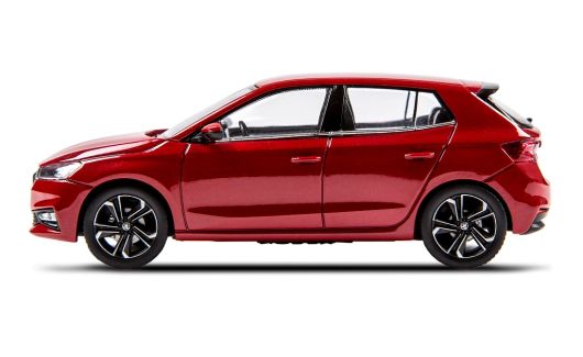 Модель Skoda Fabia A07 1:43 Velvet red (6VA099300F3P) 1