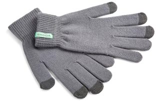 Рукавички чоловічі сірі SKODA (000084340G8XP)