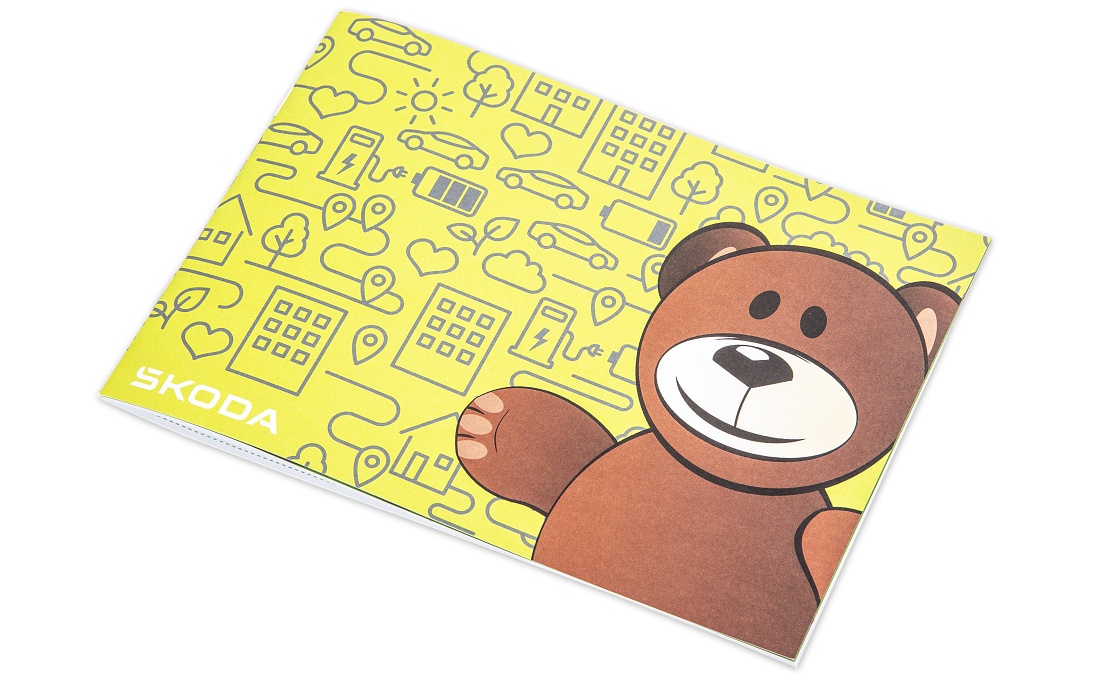 Книжка для творчості дитяча SKODA (6U0087703CL)