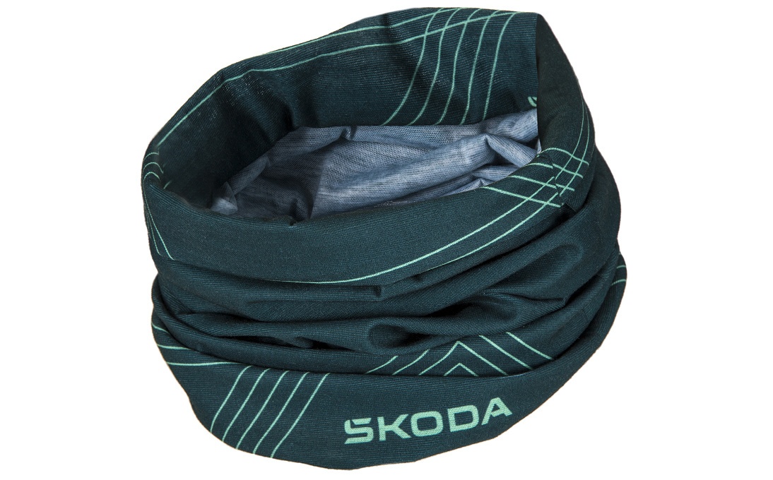 Шарф SKODA emerald (6U0084330)