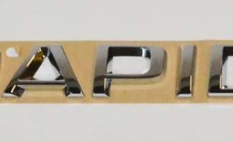 Надпис хром RAPID (5JA853687A2ZZ)