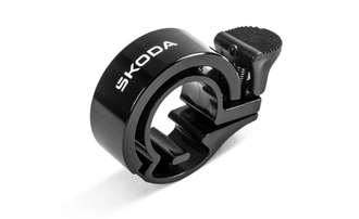 Дзвоник для велосипеда SKODA чорний (000050305C)