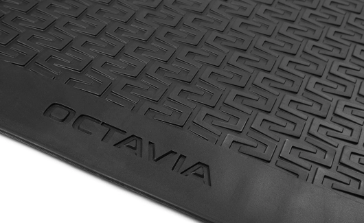 Килим багажника гумовий для Octavia III Combi (5E9061160) 3