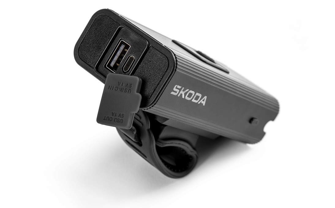 Лiхтарик портативний велосипедний SKODA (6U0050303) 2