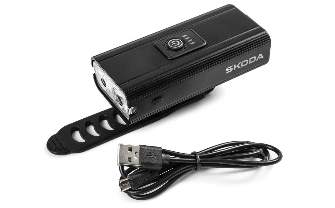 Лiхтарик портативний велосипедний SKODA (6U0050303) 4