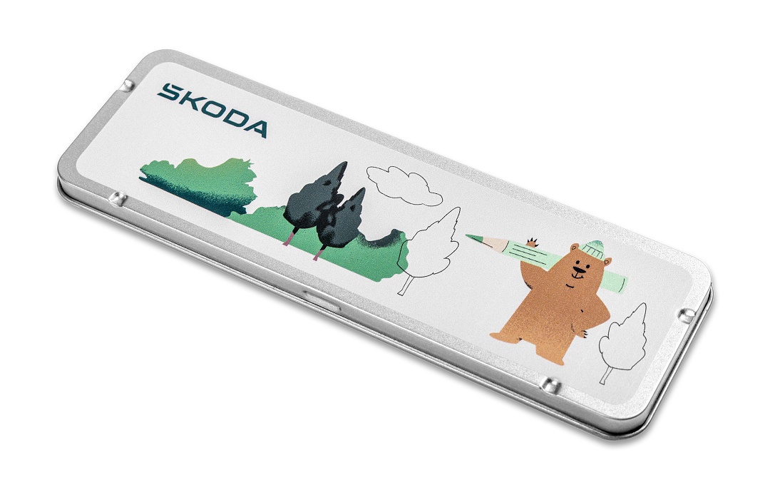 Набір графітових олівців SKODA (6U0087558K) 1