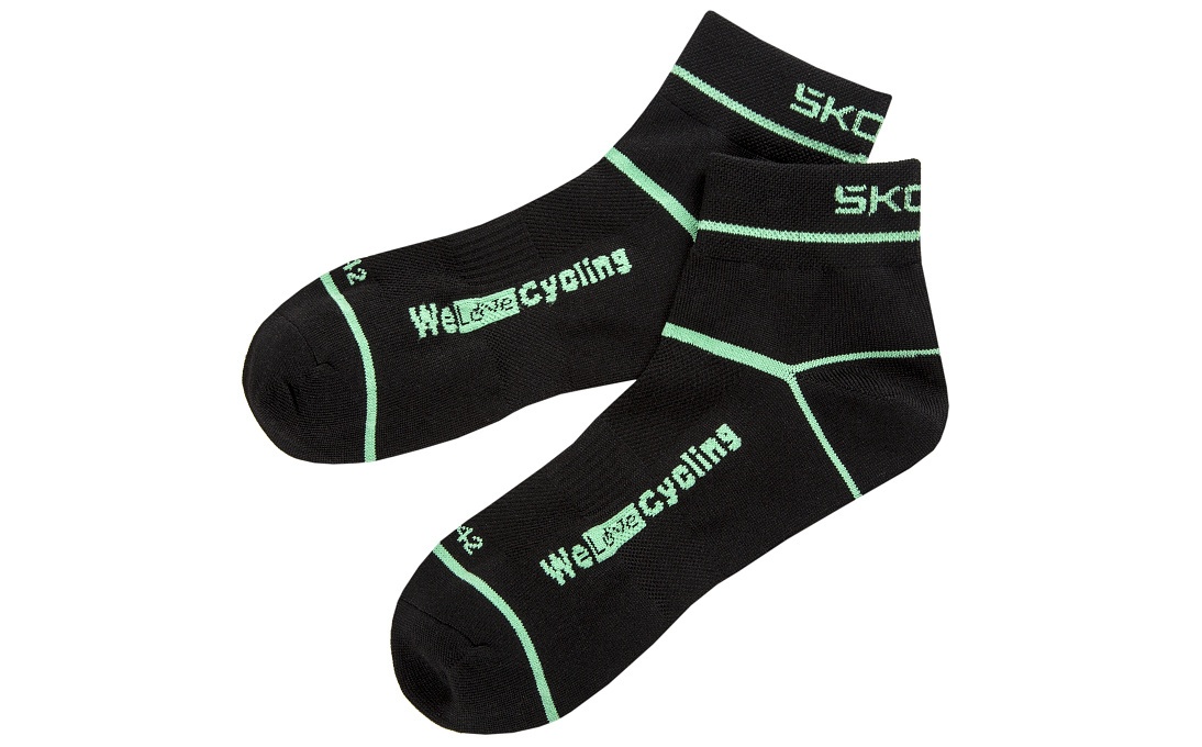 Шкарпетки SKODA We Love Cycling (р-р 43-46) (6U0084361B) 2