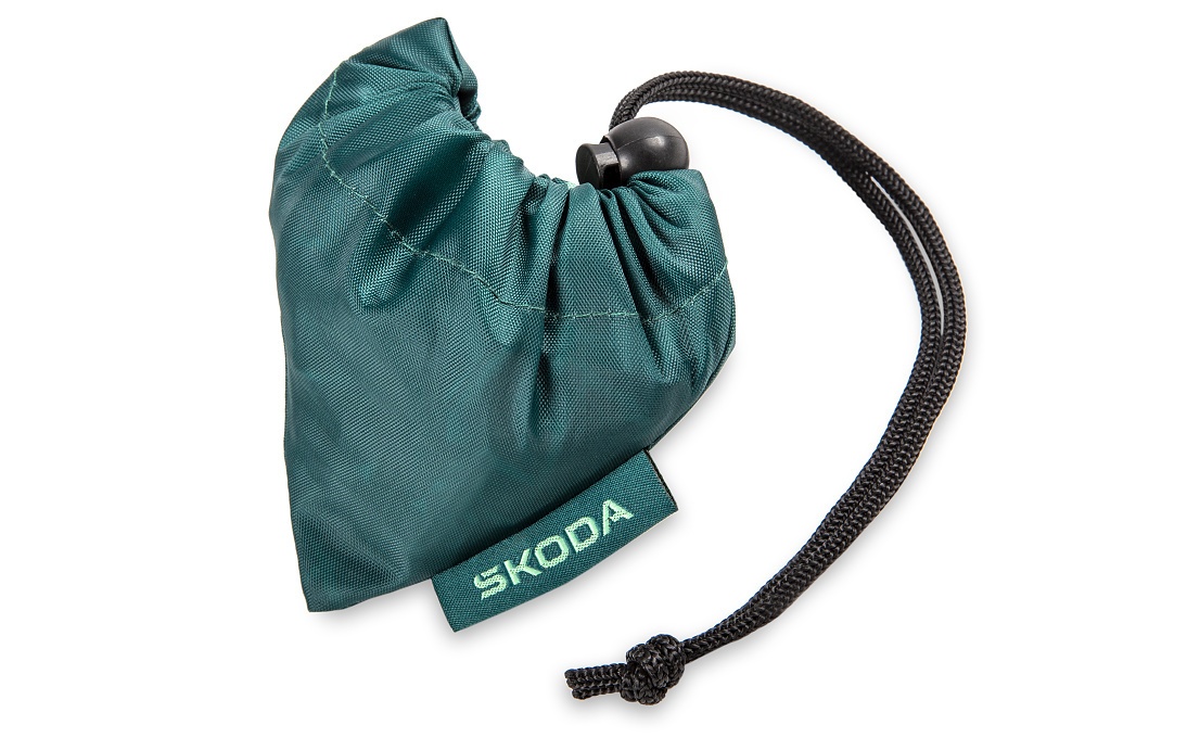 Сумка для покупок SKODA emerald green (6U0087317G) 4