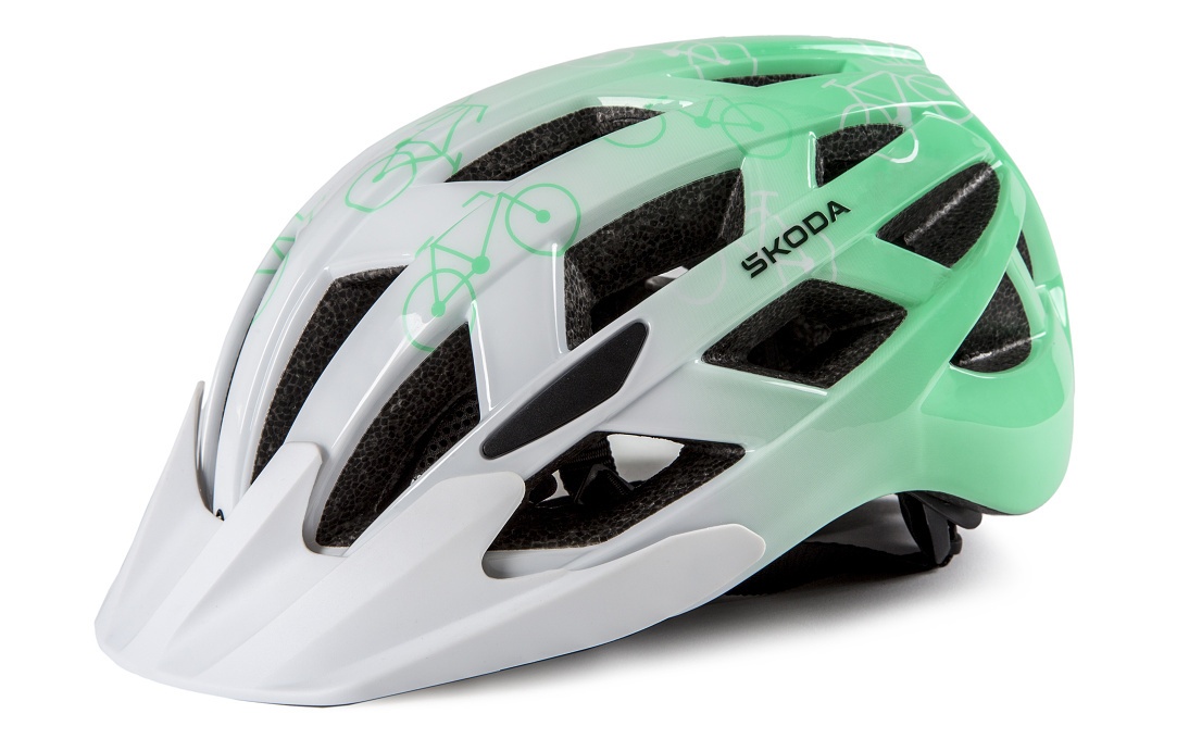 Шолом велосипедиста SKODA Cycling дитячий (000050321A) 1