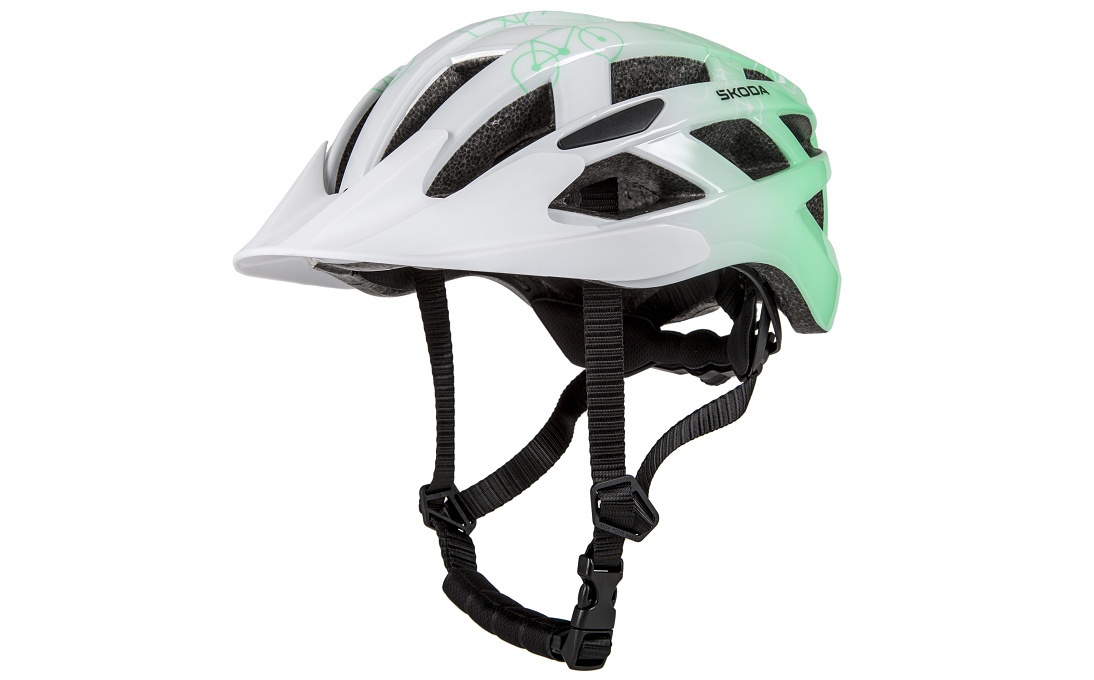 Шолом велосипедиста SKODA Cycling дитячий (000050321A) 2