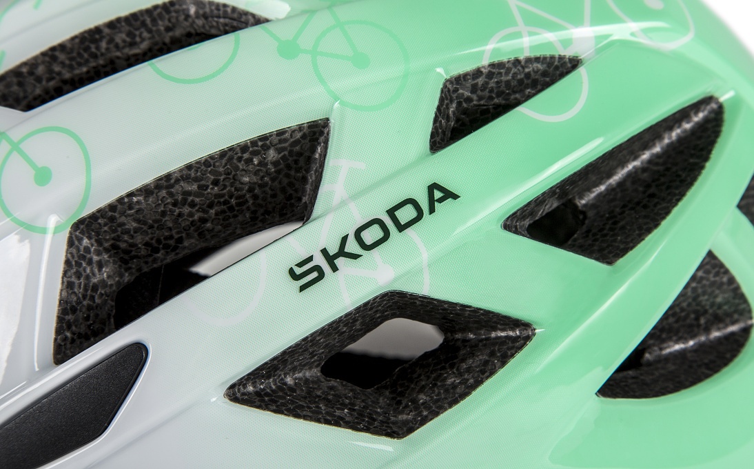 Шолом велосипедиста SKODA Cycling дитячий (000050321A) 5