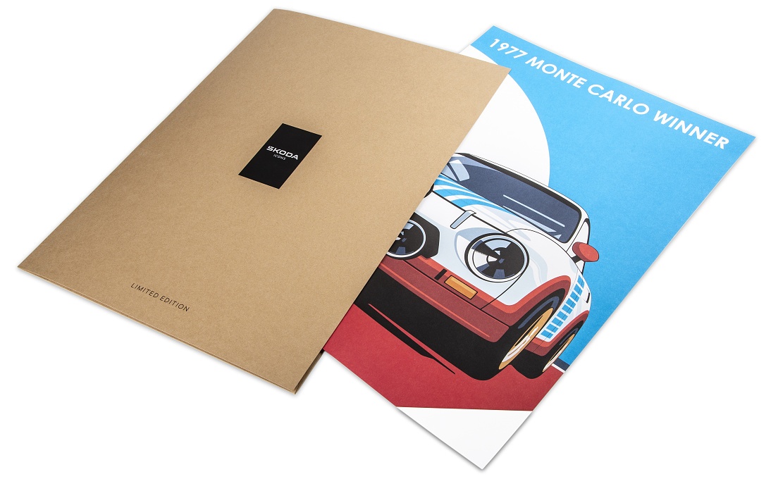 Постер SKODA Icons RS 130 (6U0087703CP) 3