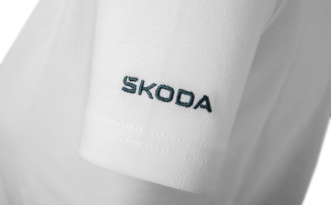 Футболка-поло жiноча SKODA біла (р-р XS) (6U0084240084) 4