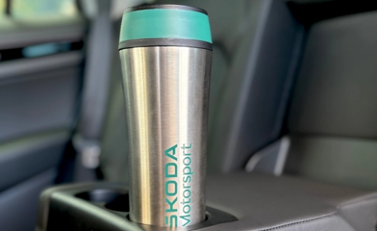 Термо-кружка SKODA Motorsport срібляста (0,35 л) (6U0069604A) 4