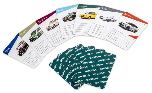 Настільна гра SKODA 130 Квартет (6U0050531C) 3