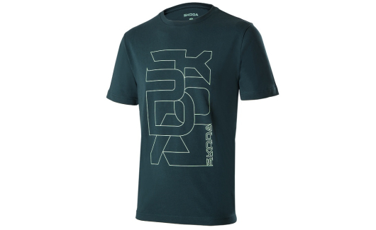Футболка чоловiча SKODA emerald (р-р L) (6U0084200B) 1