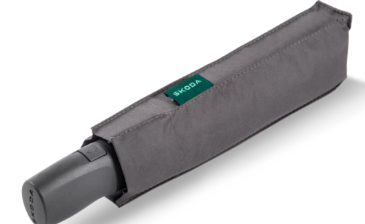 Парасолька чорна складана SKODA (5JA087600) 1